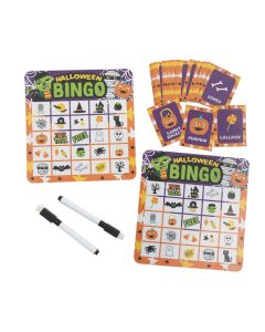 Ghoul Gang Dry Erase Halloween Bingo Game