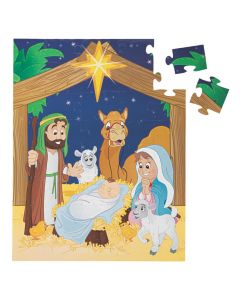 Giant Nativity Floor Puzzle