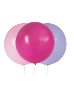 Giant Pink & Purple Latex Balloons
