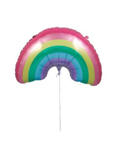 Giant Rainbow Sparkle Unicorn Foil Balloon