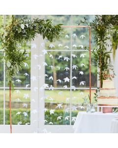 Ginger Ray White Origami Flower Wedding Backdrop