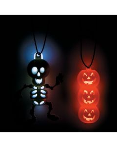 Glow Halloween Character Necklaces