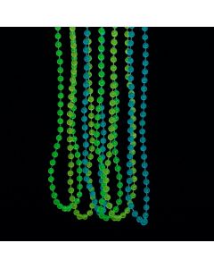 Glow-in-the-Dark Beaded Necklaces
