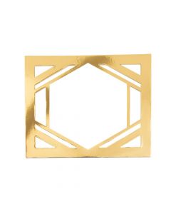 Gold Die Cut Table Sign