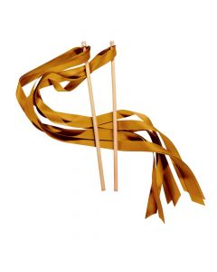 Gold Ribbon Wands