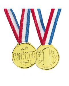 Goldtone Winner Medals