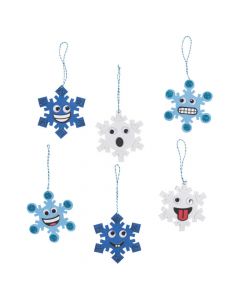 Goofy Snowflake Ornament Craft Kit