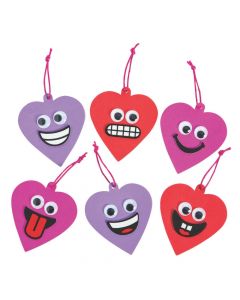 Goofy Valentine Heart Ornament Craft Kit