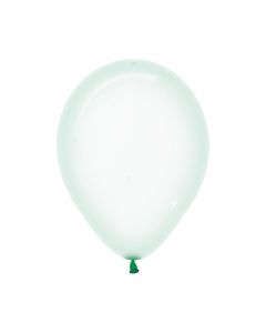 Green Crystal Pastel Balloons 12cm