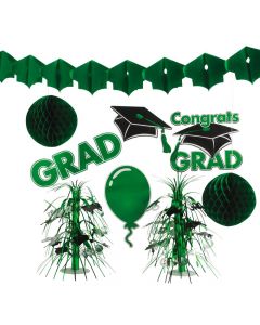 Green Graduation Decorating Kit