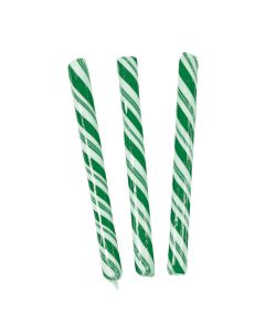 Green Hard Candy Sticks