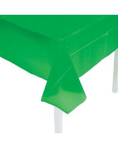 Green Plastic Tablecloth