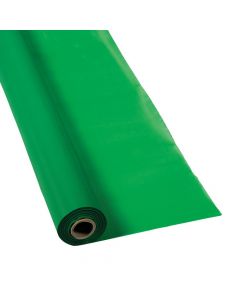 Green Plastic Tablecloth Roll
