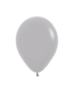 Grey Fashion Solid Balloons 12cm