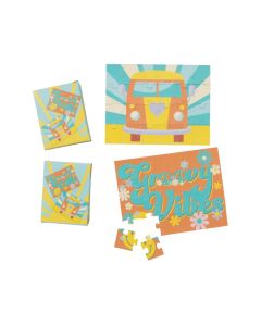 Groovy Party Puzzle Assortment - 12 PC