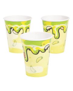 Gross Slime Paper Cups