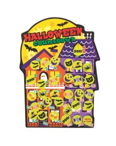 Halloween Calendar Sticker Scenes