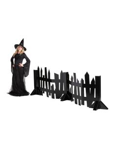 Halloween Creepy Fence Cardboard Cutout Stand-Up