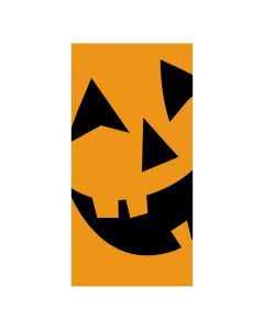 Halloween Jack-o-Lantern Door Cover