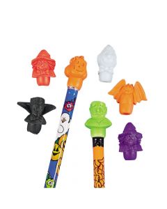 Halloween Pencil Top Erasers