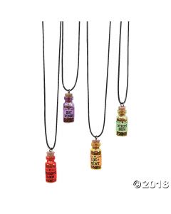 Halloween Potion Necklaces