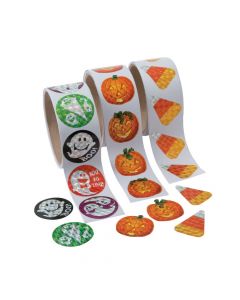 Halloween Prism Sticker Assortment