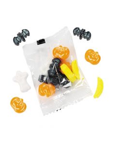 Halloween-Shaped Candy Fun Packs