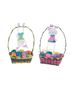 Hanging Bunny Basket Decorating Craft Kit