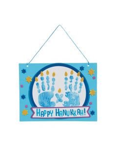 Hanukkah Handprint Sign Craft Kit