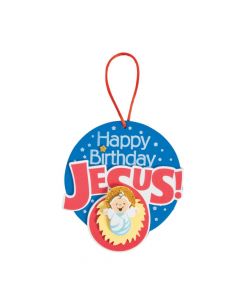 Happy Birthday Jesus Manger Ornament Craft Kit