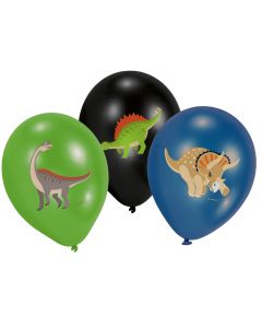 Happy Dinosaur Latex Balloons