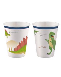 Happy Dinosaur Paper Cups