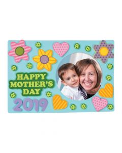 Happy Mother's Day Picture Frame Magnet Craft Kit