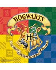 Harry Potter Hogwarts House Napkin