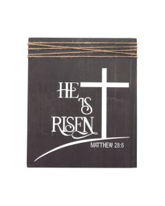 He Is Risen Wall Sign