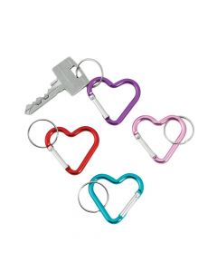 Heart Clip Keychain Assortment