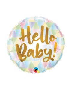 Hello Baby Mylar Balloon