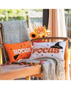 Hocus Pocus Outdoor Throw Pillows Halloween Decor