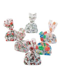Holiday Cellophane Bags