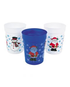 Holiday Plastic Cups