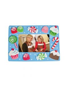 Holiday Sweet Treat Picture Frame Magnet Craft Kit