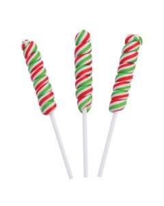Holiday Twist Lollipops
