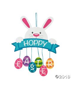 Hoppy Easter Mobile Sign Craft Kit