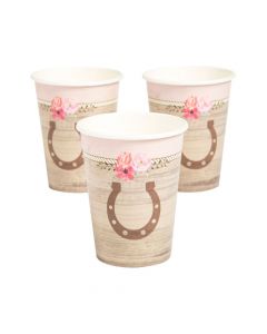Horse Party Paper Cups