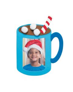 Hot Cocoa Picture Frame Magnet Craft Kit