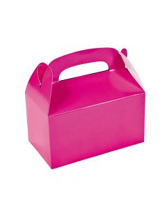 Hot Pink Favor Boxes