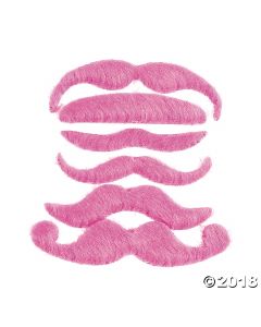 Hot Pink Mustache Assortment