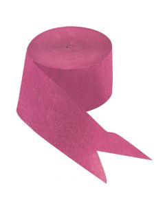 Hot Pink Paper Streamer