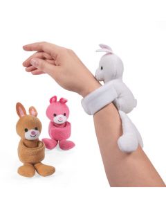Hugging Stuffed Easter Bunny Bracelets