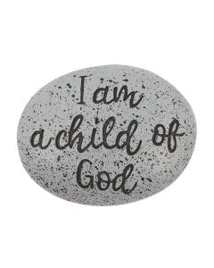 I Am a Child of God Worry Stones